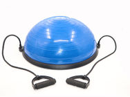 ลูกบอลโยคะ PVC สีน้ำเงินและ ABS 58 ซม