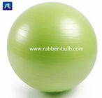 OEM สีและโลโก้ Humanized Anti Burst 45cm PVC Yoga Ball พร้อมปั๊ม