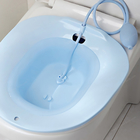 Perineal Soaking Sitz Bath Toilet Seat สำหรับบรรเทาการอักเสบของทวารหนัก