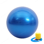 ลูกบอลโยคะ 65 ซม. เป็นมิตรกับสิ่งแวดล้อมพีวีซีป้องกันการระเบิดและลูกบอลออกกำลังกายแบบไม่ลื่นไถล
