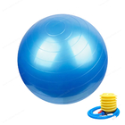 Anti Burst Soft PVC 45 55 65 75cm ยิมโยคะบอลอุปกรณ์ออกกำลังกายยิมบอล