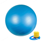 55 ซม. 65 ซม. 75 ซม. พีวีซีที่กำหนดเองการออกกำลังกายยิมบอลโยคะพร้อมปั๊มลม