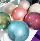15 ซม. 18 ซม. เป็นมิตรกับสิ่งแวดล้อม Pvc Balance Ball โลโก้ที่กำหนดเองที่มีสีสันการออกกำลังกายยิมนาสติกลีลา Ball