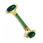 Natural 100% Original Jade Green Aventurine Face Roller สำหรับความงามและสุขภาพ