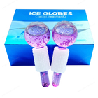 Face Ion Ems Ice Globe เครื่องนวดหน้า Fraicheur ลูกโลกน้ำแข็ง Roller Ball Facial Ice Globes