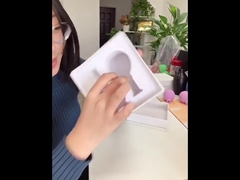 ชุดครอบแก้ว 15/25/35/55 มม. พร้อมชุดนวดกระเปาะสีขาว