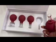 4ชิ้นยางหลอดไฟถ้วยดูดแก้ว/ยางดูดถ้วยแก้วชุด/ยางสูญญากาศป้องชุด