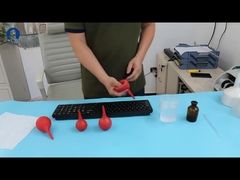 FULI 30ml 60ml 90ml 120ml เข็มฉีดยาหูยางแบบใช้แล้วทิ้ง