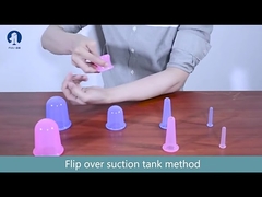 ชุดครอบแก้วซิลิโคนดูดซับความชื้นแบบใช้ซ้ำได้สีต่างกันแพ็คเกจ Oem