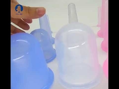 ชุดครอบแก้วสูญญากาศป้องกันเซลลูไลท์แบบใช้ซ้ำได้ 6.8*53/6*1.5 ซม