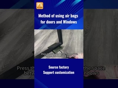 PVC กระเป๋าสะพายอัดลมที่มีวาล์วปล่อยโลหะ